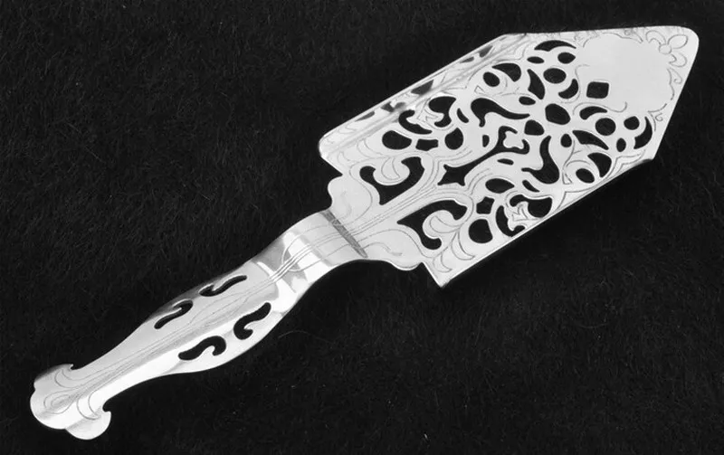 Серый/золотистый/медный изысканный дизайн ложка для абсента Bitters s Ложка