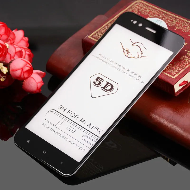 Закаленное стекло для Xiaomi Redmi Note 5 Pro полное покрытие 5D 9H Xiomi Plus 4x Mi 6 8 A1 5X Защита