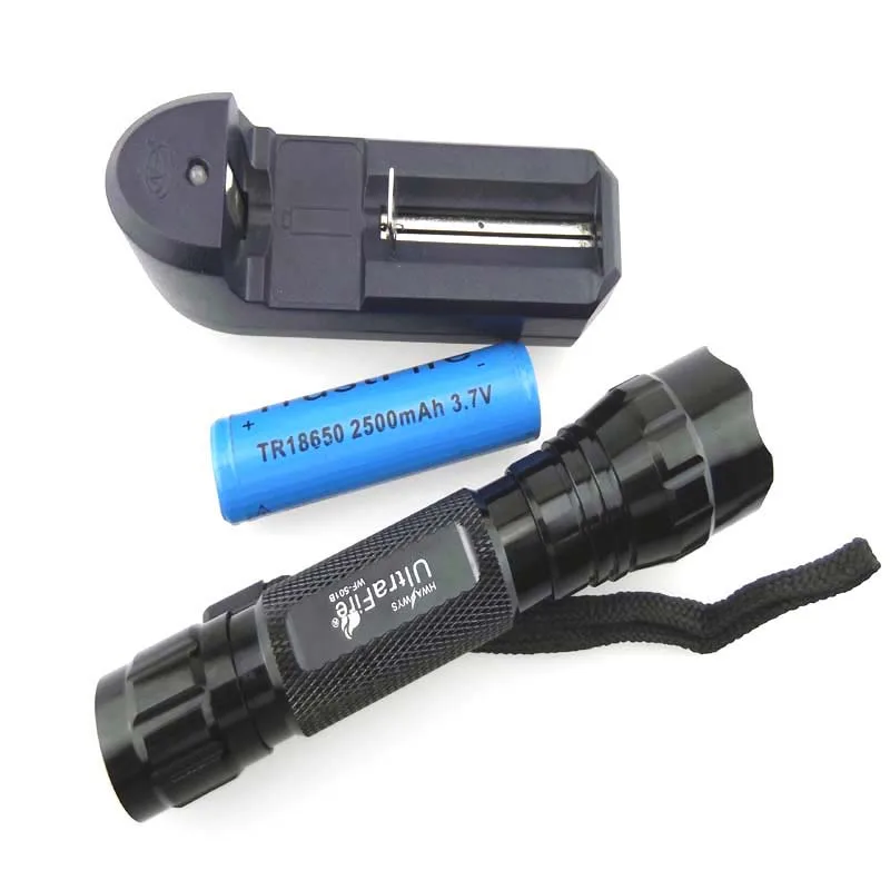 U-F WF-501B 3 Вт 850nm с инфракрасным излучением светодиодный фонарик(1x18650