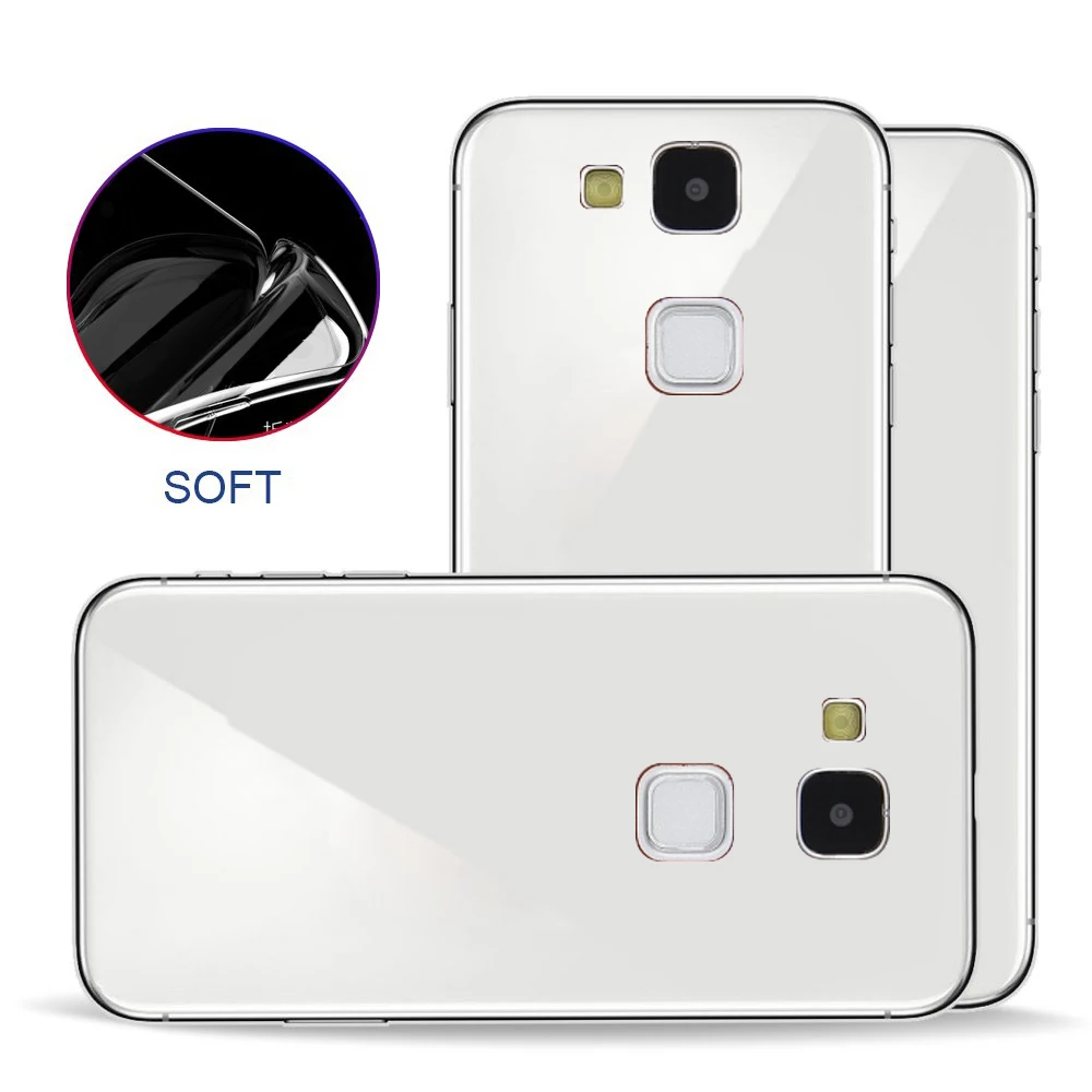 Clear Silicon Soft TPU Case Transparent Phone For Huawei MATE 7S | Мобильные телефоны и аксессуары