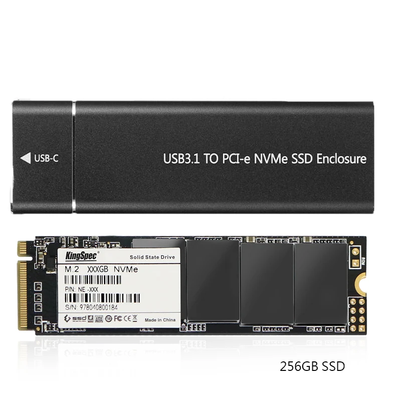 NVMe M.2 портативный ssd 240 ГБ жесткий диск с чехлами type c usb 3 1 корпус жесткого диска