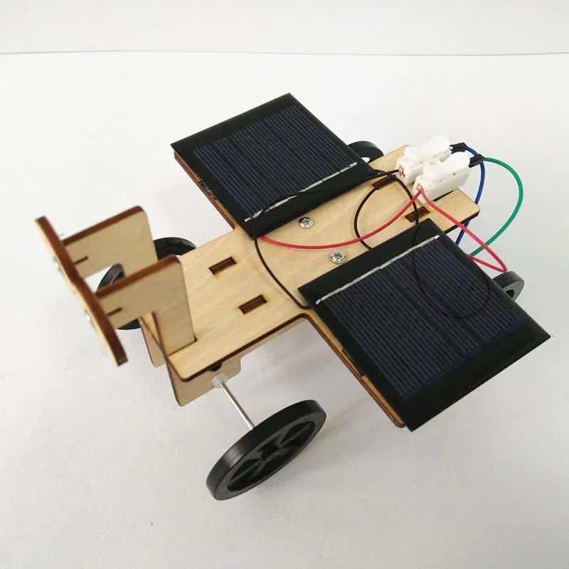 Happyxuan DIY эксперимент на солнечной батарее автомобиль в комплекте научный