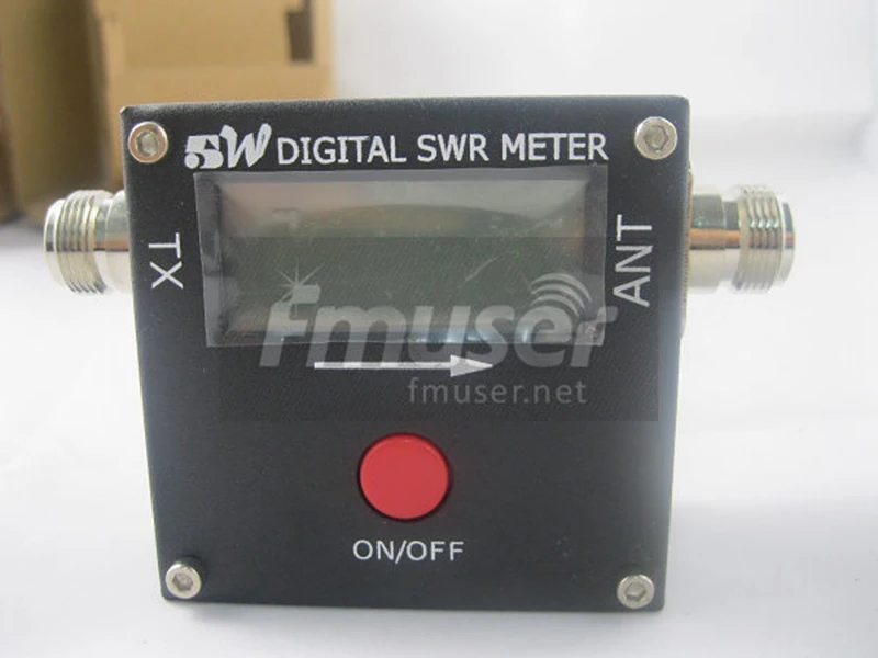 FMUSER 1050A 199W VHF UHF мини портативный цифровой измеритель мощности КСВ HF Band мощность