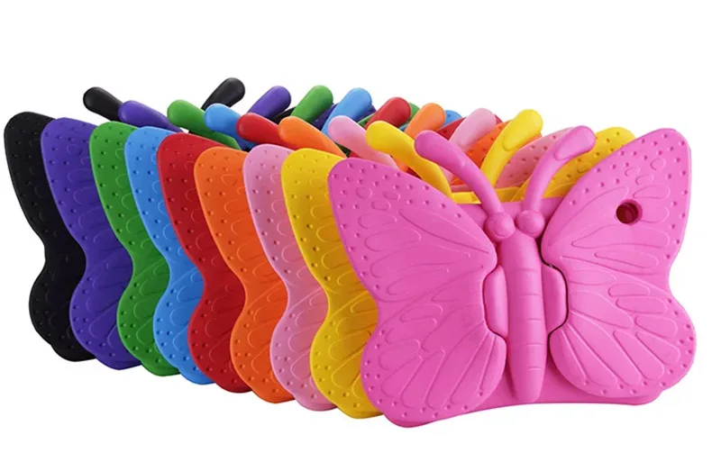 EVA ударопрочный чехол для планшета с мультяшной подставкой и бабочкой iPad 9 7 2017/2018