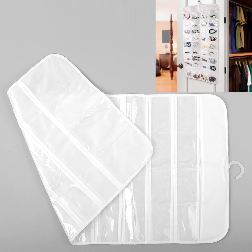 Органайзер двухсторонний 72 Карманный висячий ювелирный браслет серьги кольцо