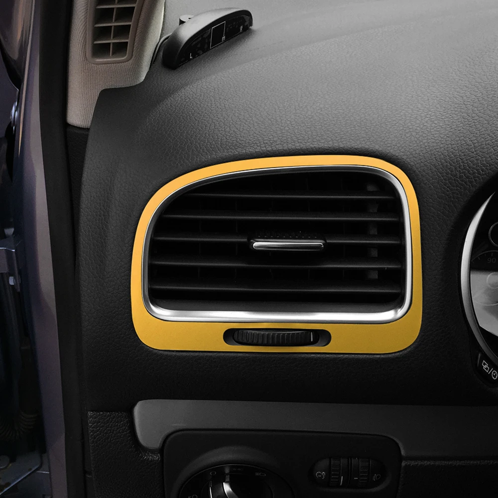 Углеволоконная пленка Авто кондиционер розетки панель декоративная наклейка