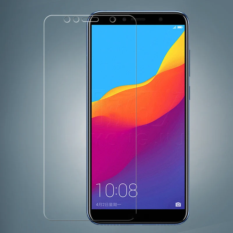 2 шт. закаленное стекло для Huawei Y3 Y5 Y6 Y7 Prime 2018 Y9 2019 Pro 2017 взрывозащищенная защитная