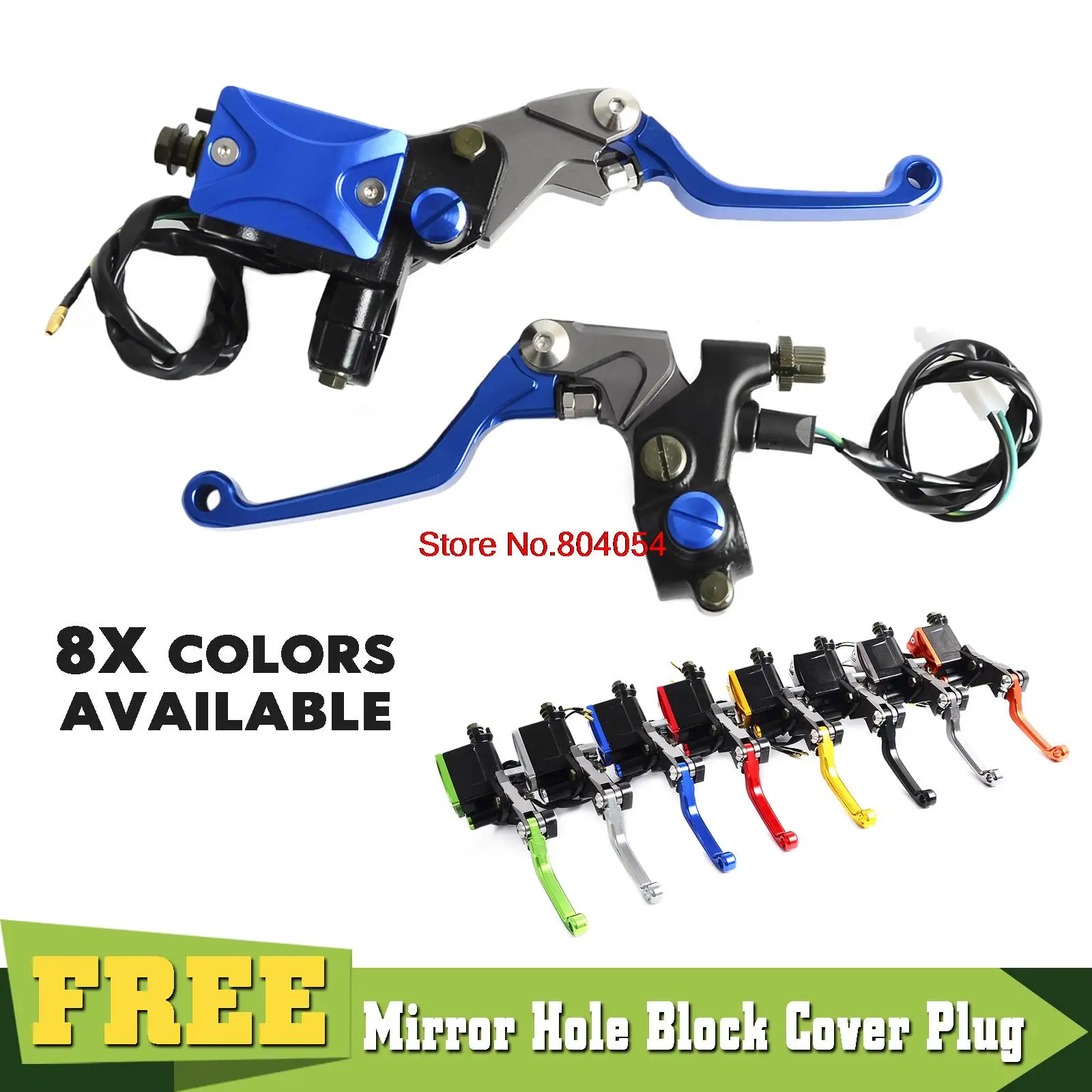 

Universal 7/8" Brake Master Cylinder Reservoir Lever For Yamaha YZ80 85 YZ125 YZ250 YZ250F YZ450F WR250F 450F TTR250 600