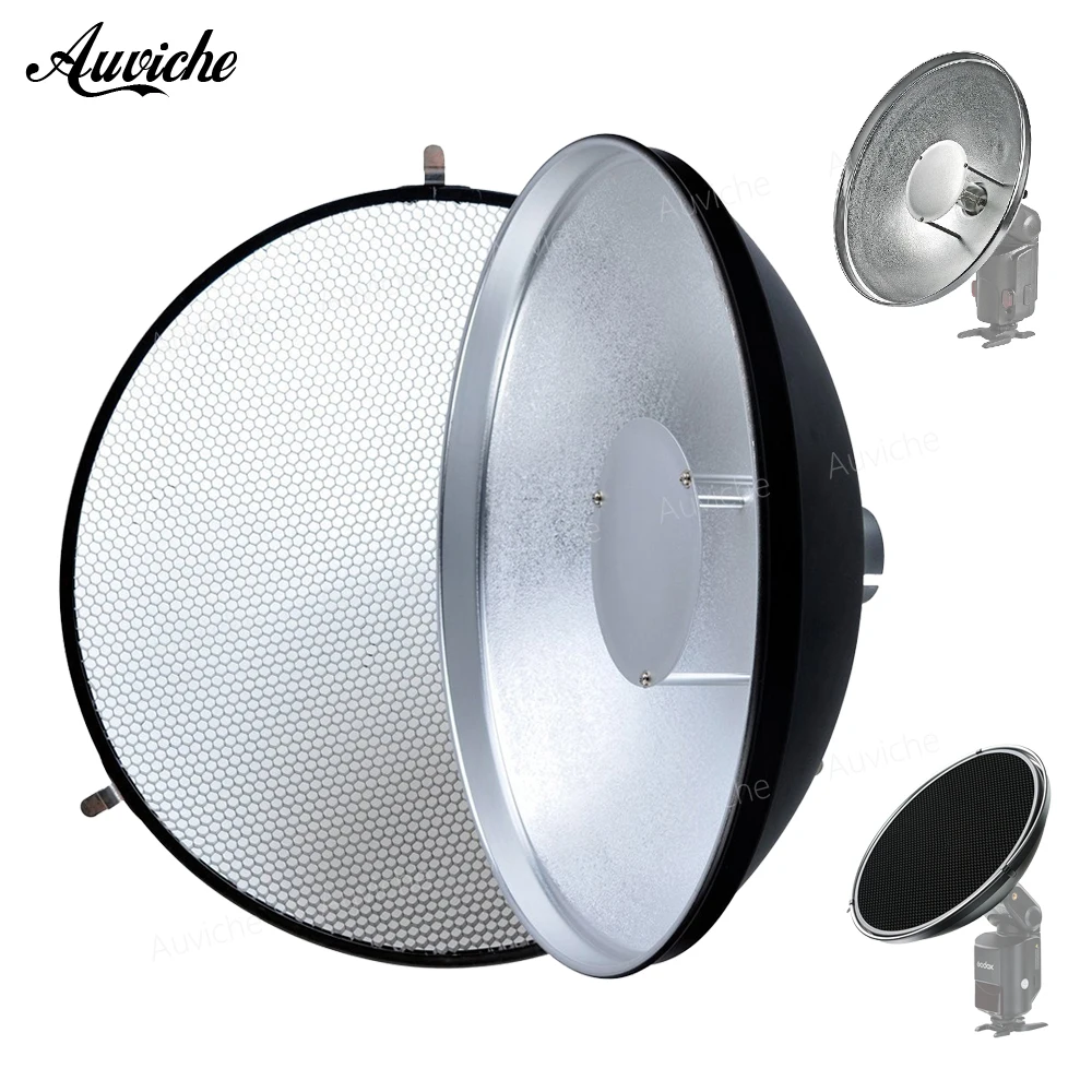 Godox Красота блюдо AD S3 с сеткой S4 рассеиватель для WITSTRO Speedlite Flash AD180 AD200 AD360 AD360II|godox