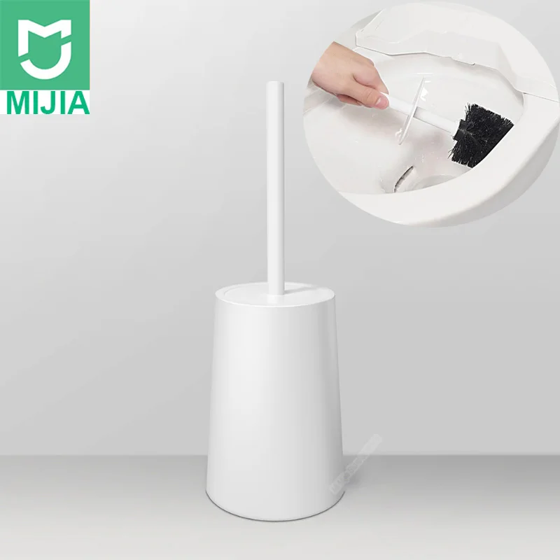 Xiaomi Mijia прочный держатель щетки для унитаза, держатель для туалетной щетки и кронштейн набор Инструменты для уборки ванной комнаты цельнокроеное платье в упаковке