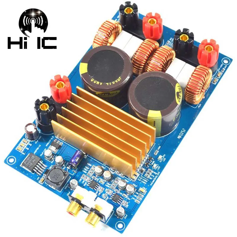 Высокое качество класса D TPA3255 HIFI аудио; цифровой усилитель плата цифровой мощности усиленный канал связи модуль 300 Вт+ 300 Вт DC 48 В