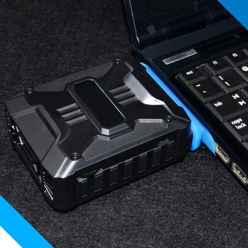 Мини кулер для ноутбука вытяжной вентилятор вакуумный USB охладитель воздуха