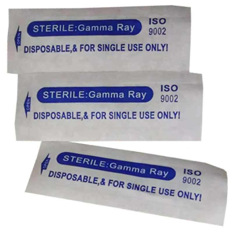 100 шт. Одноразовые стерилизованные тату иглы для бровей|needle 100|needle tipneedle protection |