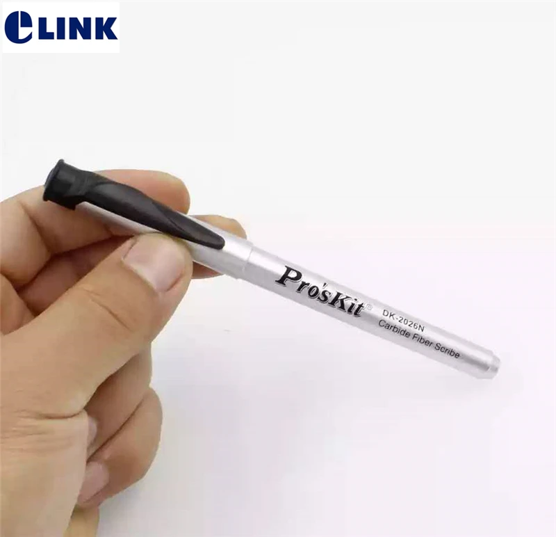 

Pro'skit DK-2026N fiber pen cleaver Diamond Portable Carbide fiber Scribe tool Glass metal ceramic wood engraver free shipping