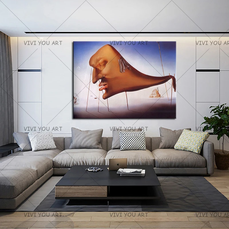 Копия известных картин Dali настенное искусство домашний декор для гостиной