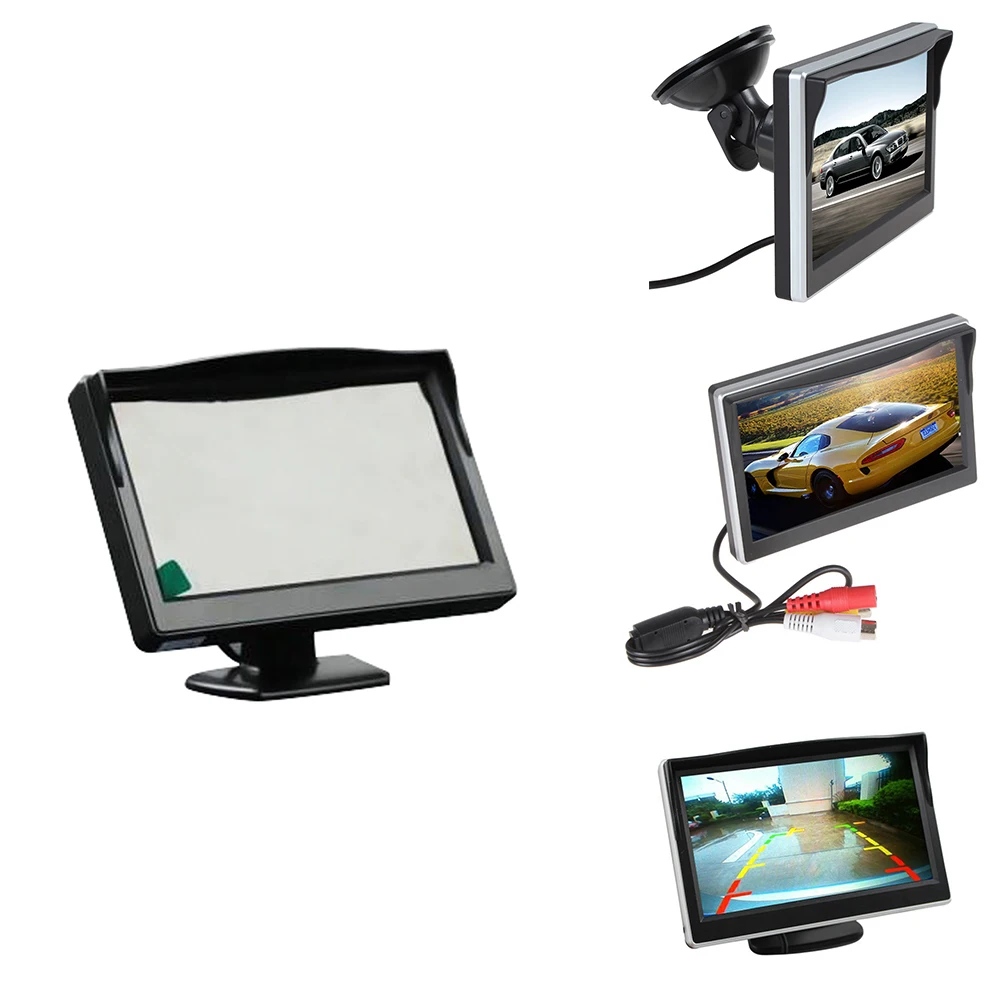 Автоматическая парковка цифровой монитор для автомобиля обратное изображение