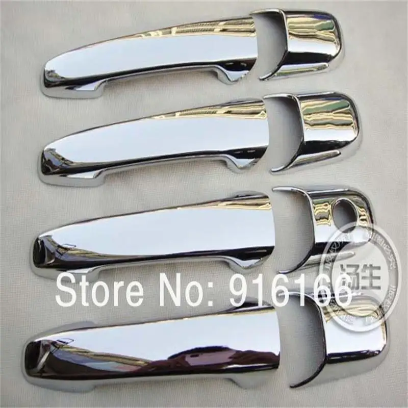 Хромированная крышка дверной ручки ABS бесплатная доставка Стайлинг автомобиля