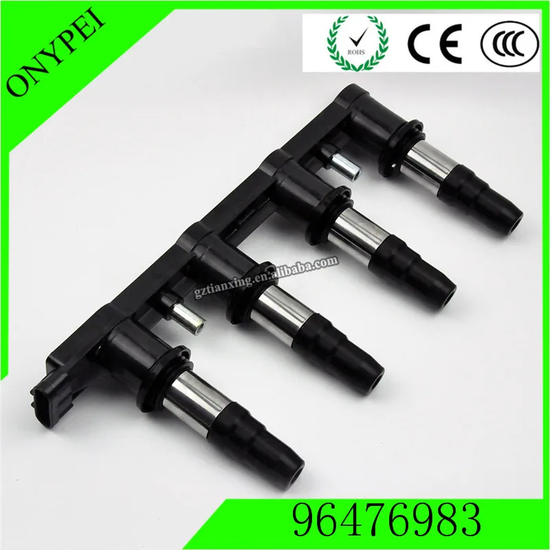 UF620 96476983 Катушка зажигания для Chevrolet Aveo Aveo5 Pontiac G3 1.6L Cruze Sonic 1.8L 25186687 55561655
