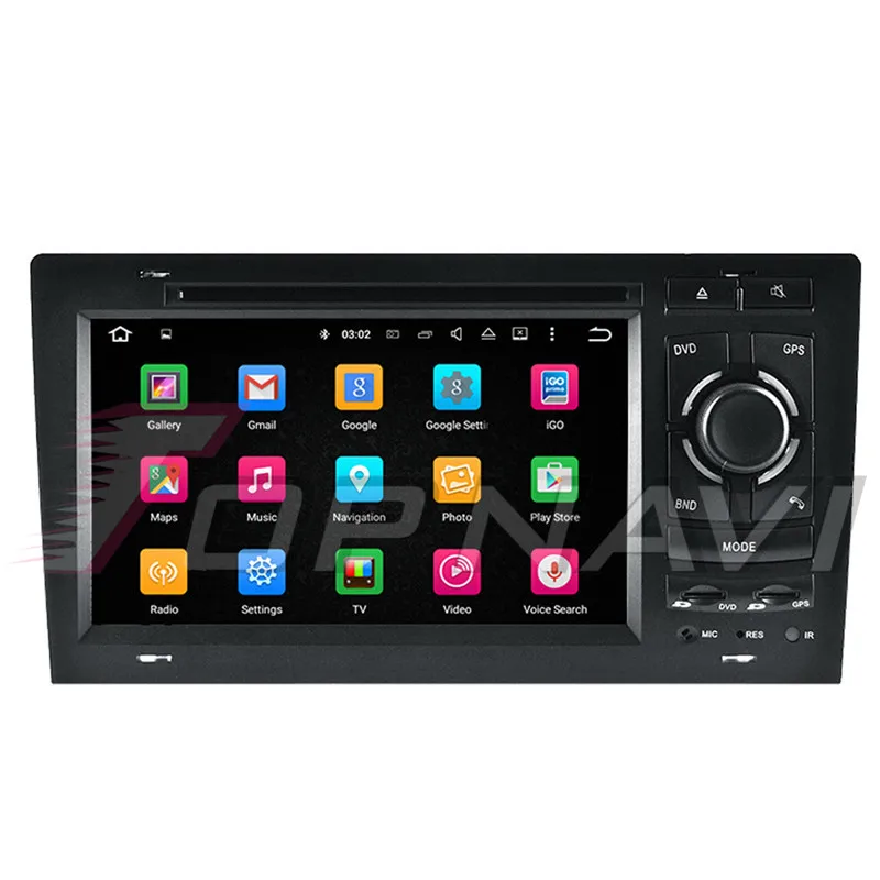 Topnavi Android 10.0 Car Stereo Video Player For Audi A8 S8 1994 1995 1996 1997 1998 1999 2000 2001 2002 2003 DVD GPS Navigation |