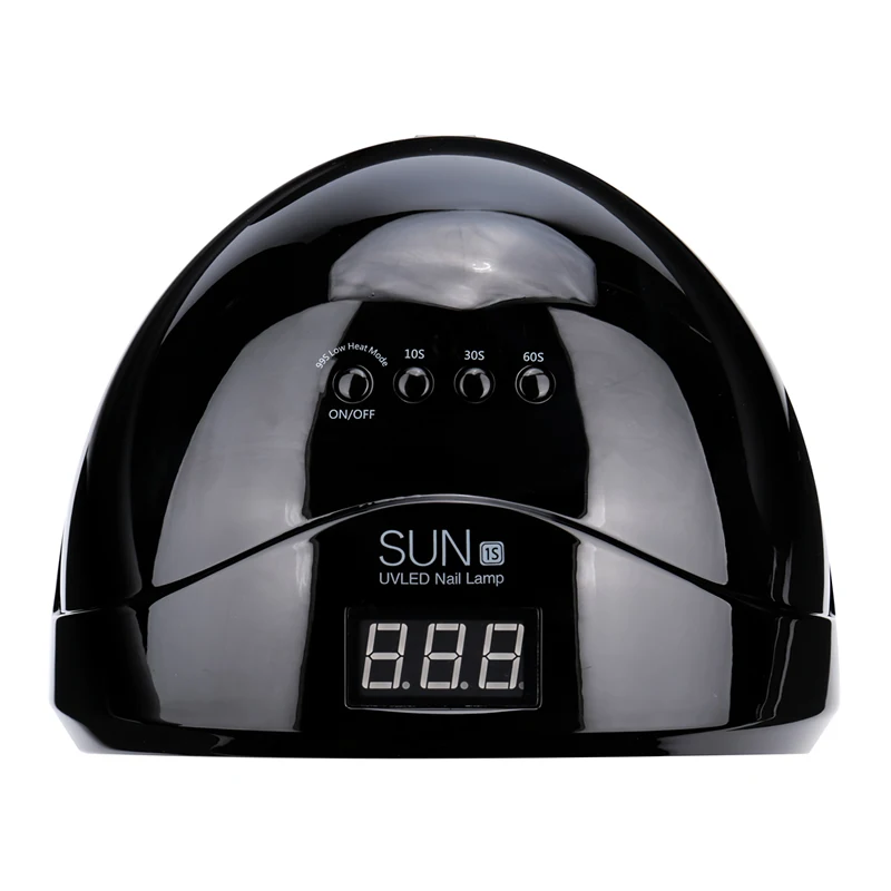 Профессиональный светодиодный УФ-светильник для ногтей SUNONE SUN1S SUN5 SUN5Plus, 48 Вт - Цвет: sun1sBK