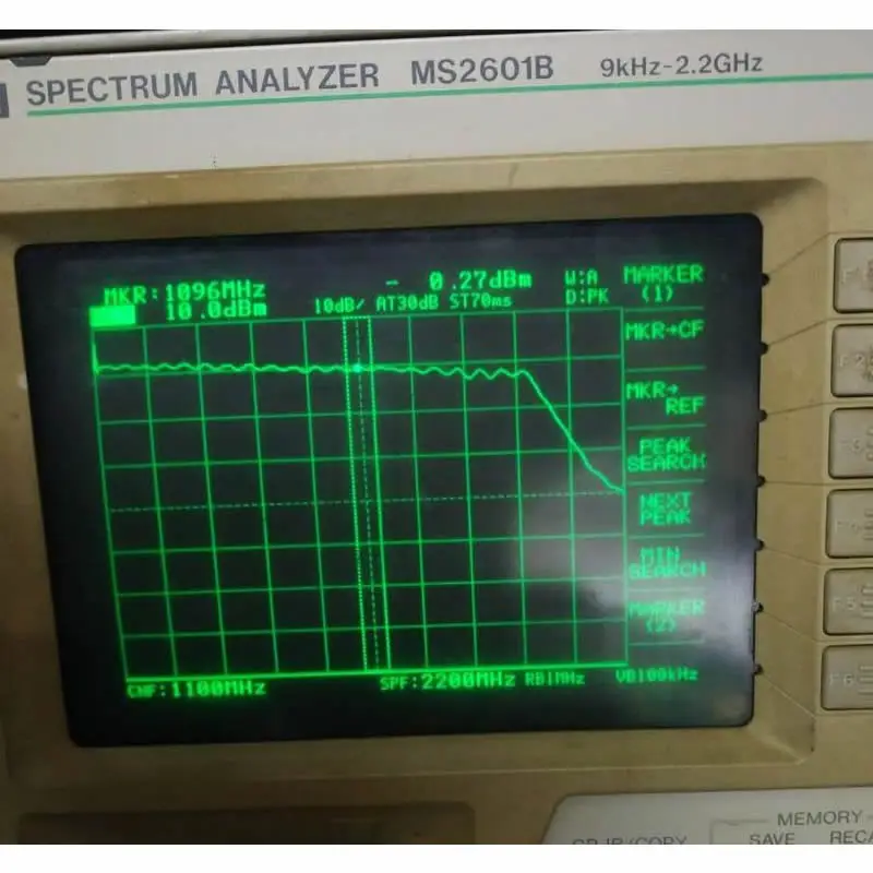 MS2601 Anritsu ANRITSU источник слежения спектра 50K 1 8G универсальный диапазон частот: LO: 5G