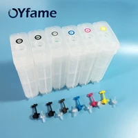 oyfame 72 cartridge for hp 72 130ml empty refillable ink cartridge with reset chip for hp t610 t1100 t1120 t1200 t1300 t2300