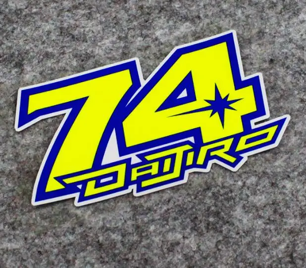 Клейкие наклейки daijiro Katoh No74 мемориальная наклейка отражающие автомобильные