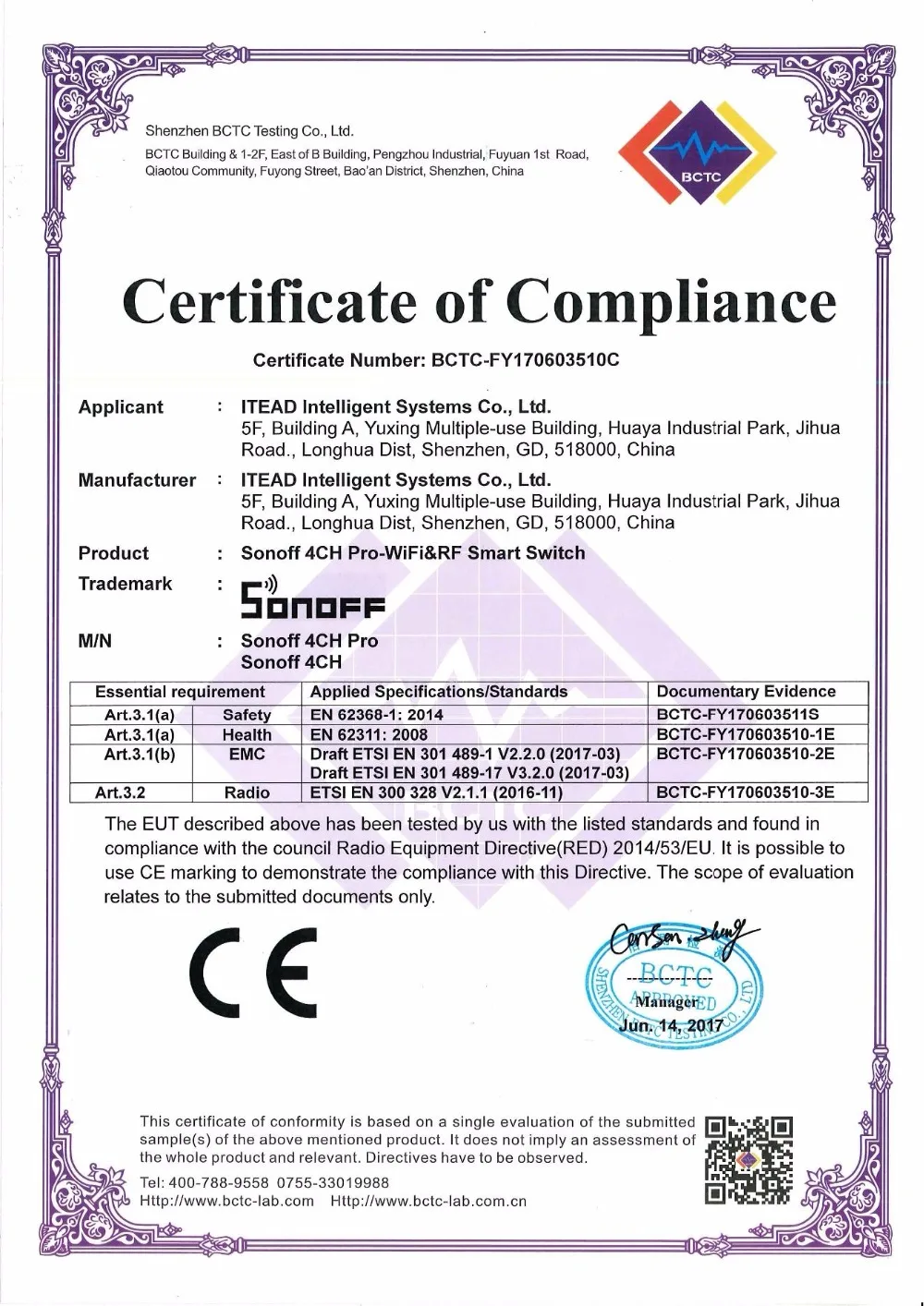 Sonoff 4CH Pro& Pro R2 умный Wifi переключатель домашний 433 МГц RF Wifi светильник 4 комплекта 3 режима работы инчинг Блокировка с Alexa