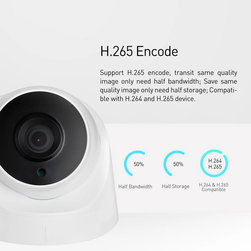 POE H.265 3MP 1296P / 1080P IP камера ночного видения домашняя безопасности ONVIF P2P CCTV HD