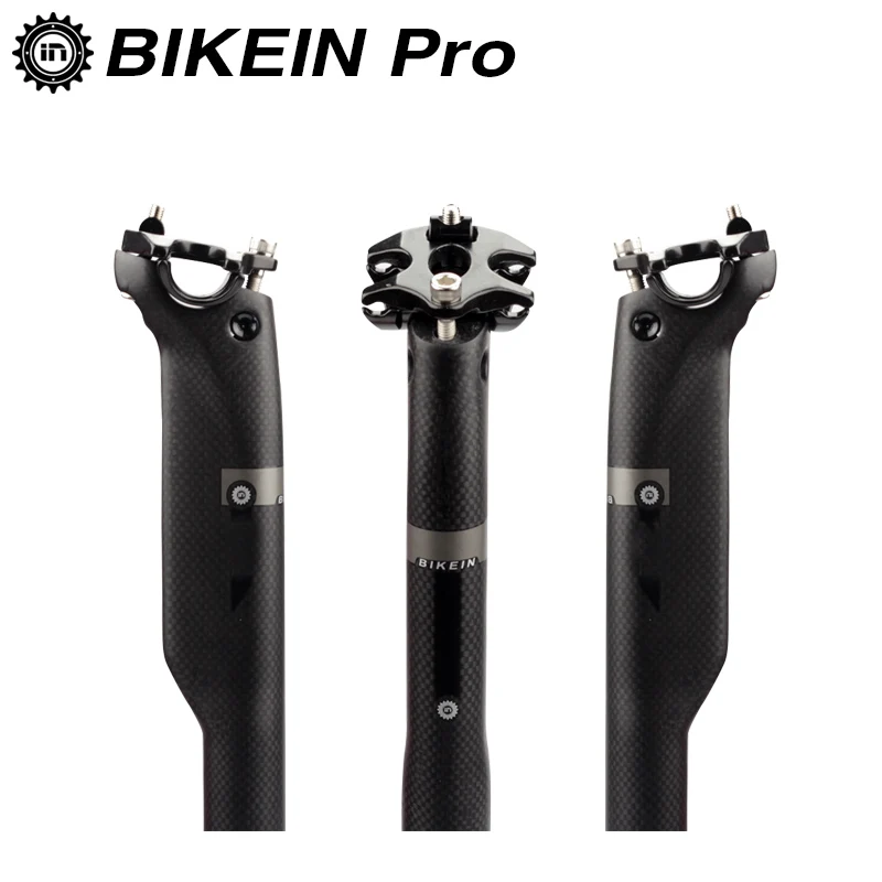 BIKEIN полный 3k из углеродного волокна шоссейный/горный велосипед Aero подседельный 27
