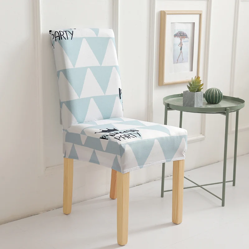 Красный лист шаблон чехол для кресла спандекс кухня Slipcover Съемный Анти-грязный