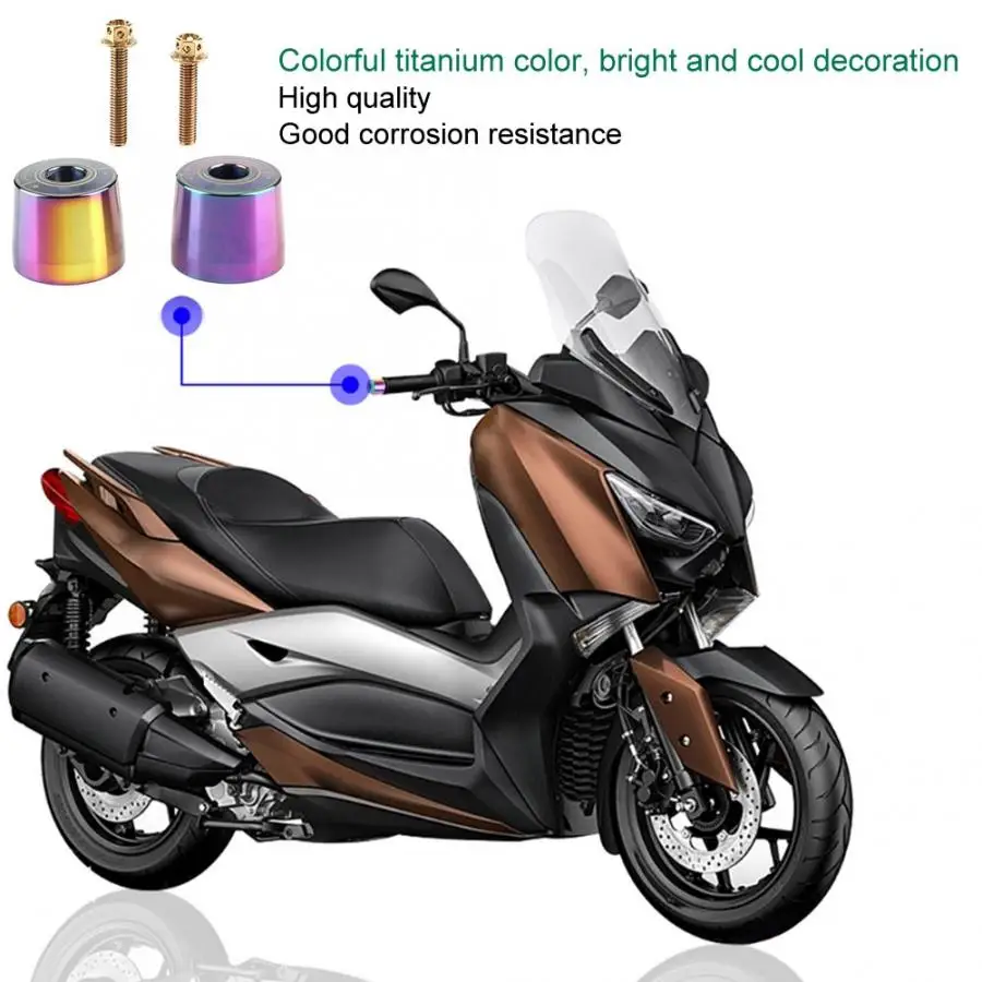 Наконечник Руля Мотоцикла Для Yamaha Xmax 2017 2018CNC алюминиевый сплав Запчасти для