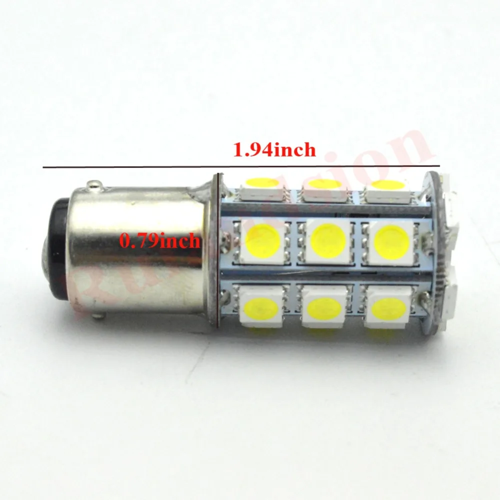 1 шт. светодиодный фонарь для указателей поворота 4 Вт 1157 P21/5 1156 BAY15D BA15D BA15S 27SMD