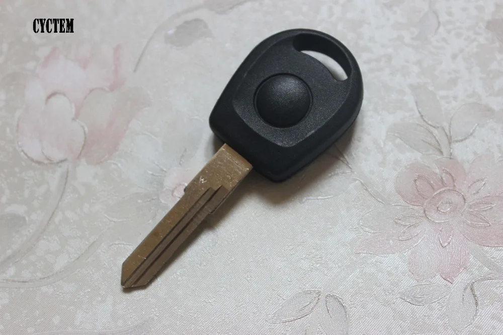 CYCTEM Auto Key Shell Casing Car Transponder Key Blank Case Cover Fit For Volkswagen