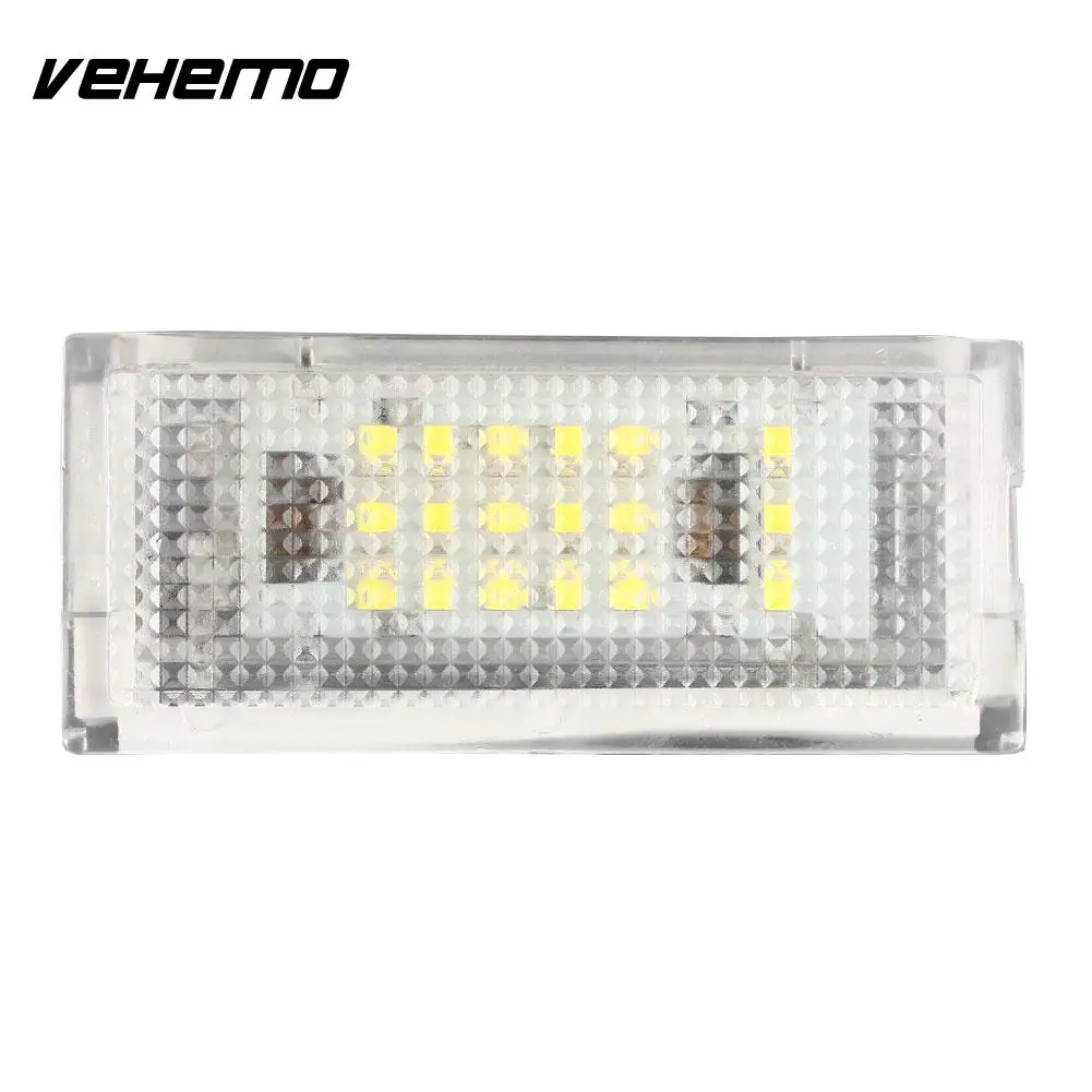 Vehemo 2 шт. DC12V фонарь освещения номерного знака автомобиля Тюнинг светодиодный