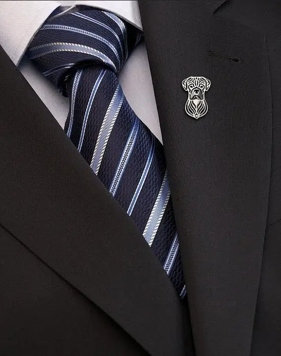 Оптовая продажа боксеров (натуральный Ушастый) брошь женский/мужской подарок