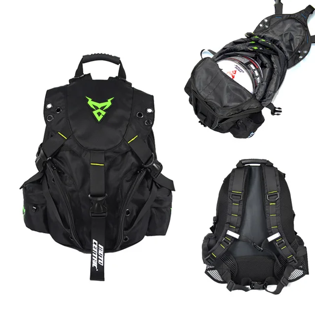 Черный мотоциклетный Рюкзак Top Racing Moto Bag многофункциональный рюкзак