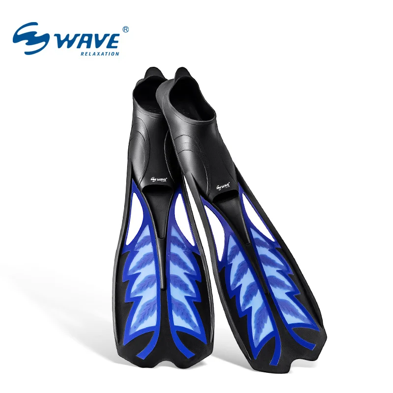 Удобные гибкие плавники для плавания взрослых погружные длинные плавательные