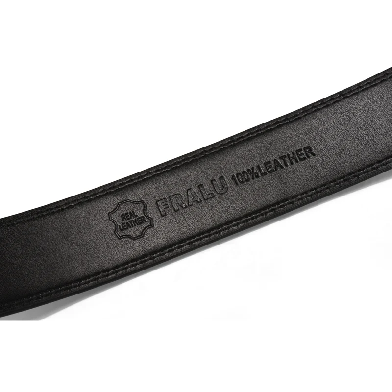 Без пряжки 3 5 см Широкий натуральной неподдельный кожаный пояс без