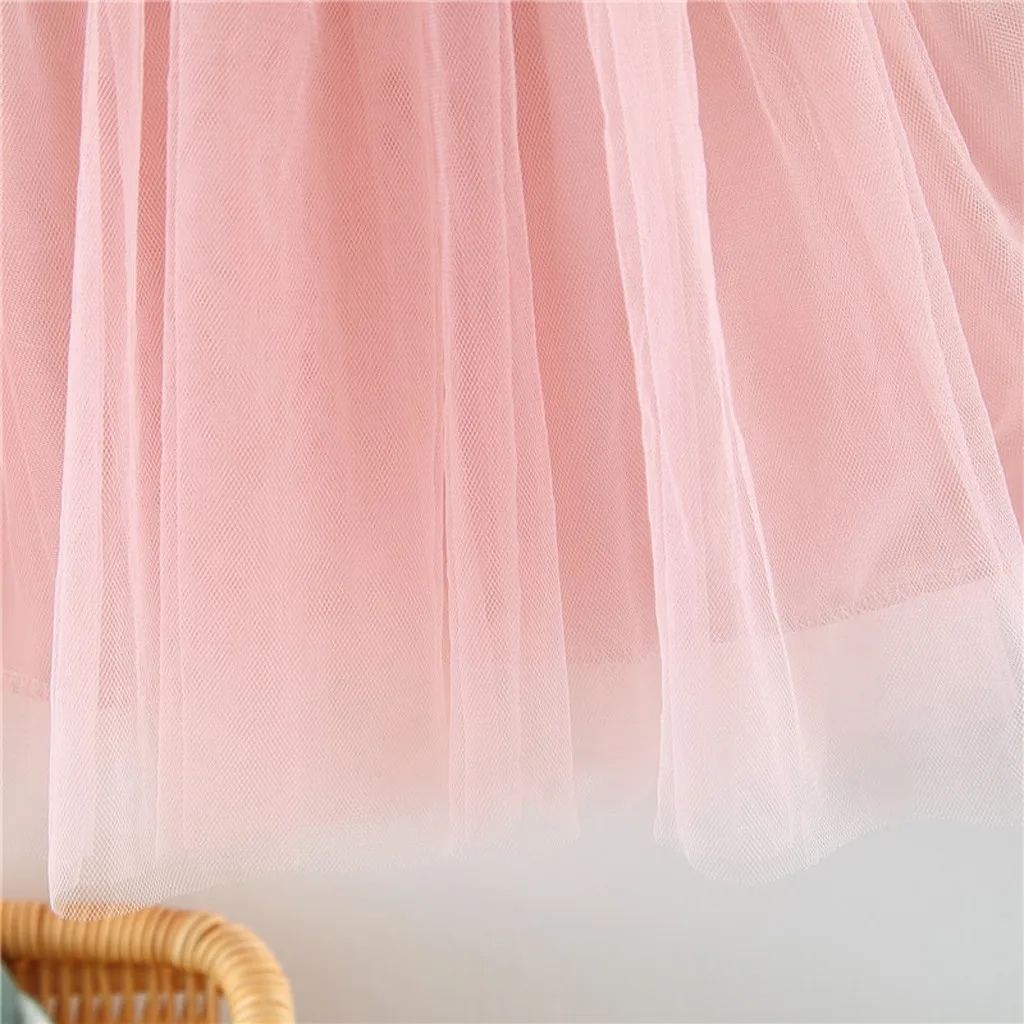 2019 комплект одежды для маленьких девочек Ruched лоскутное кролик Тюлевая юбка