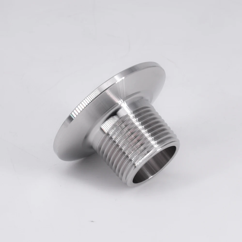 1/2&quot NPT Male 1.5&quot Tri Clamp Sanitary Fitting Connector SS304 Stainless Homebrew Ferrule 50.5mm | Обустройство дома