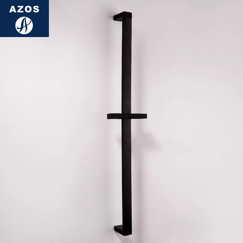 Штанга для душа Azos SUS304 черный кронштейн из нержавеющей стали подъема и осени