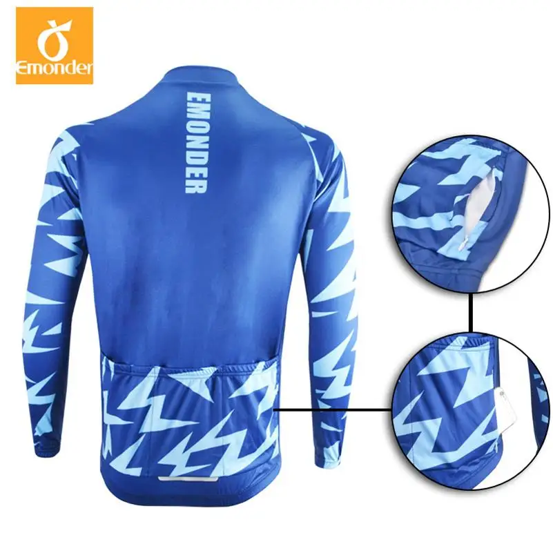 EMONDER Man Women 2019 Pro Cycling Jersey Autumn and winter MTB Bike Wear Bicycle Clothing Mountaineering camping | Спорт и