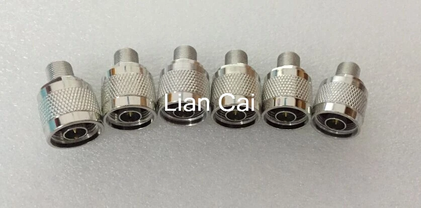 10 шт./лот N Тип папа к F мама RF коаксиальный адаптер Коннектор преобразователь