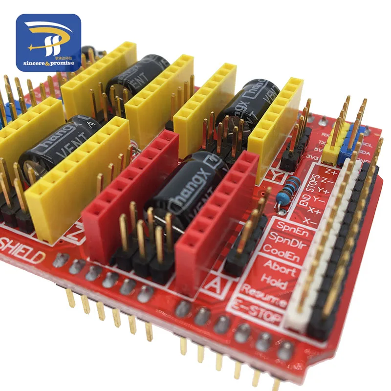 Новый щит для гравера V3 ЧПУ гравировального Станка V4/3D принтера/A4988 /DRV8825 плата