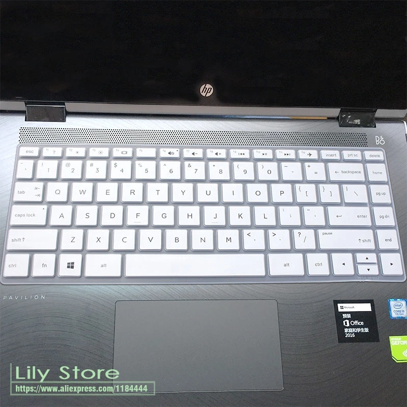 white Защитная пленка для клавиатуры 13,3 дюймов для ноутбука hp ENVY 13 13-ah0003la 13-ah0002la 13-ah1025cl 13-ah0011tu ah1025cl ah0002la - Цвет: white