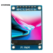 ips 1,3 дюйма 3,3 В 12PIN SPI HD полноцветный TFT дисплей экран ST7789 диск IC 240*240