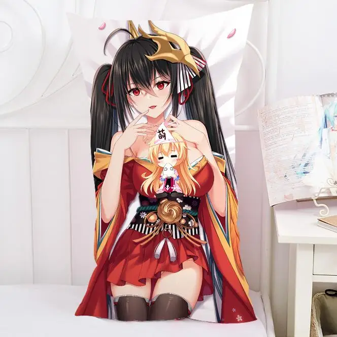 Аниме мультфильм Azur Лейн Обнимая наволочка пилллоукейс Подушка