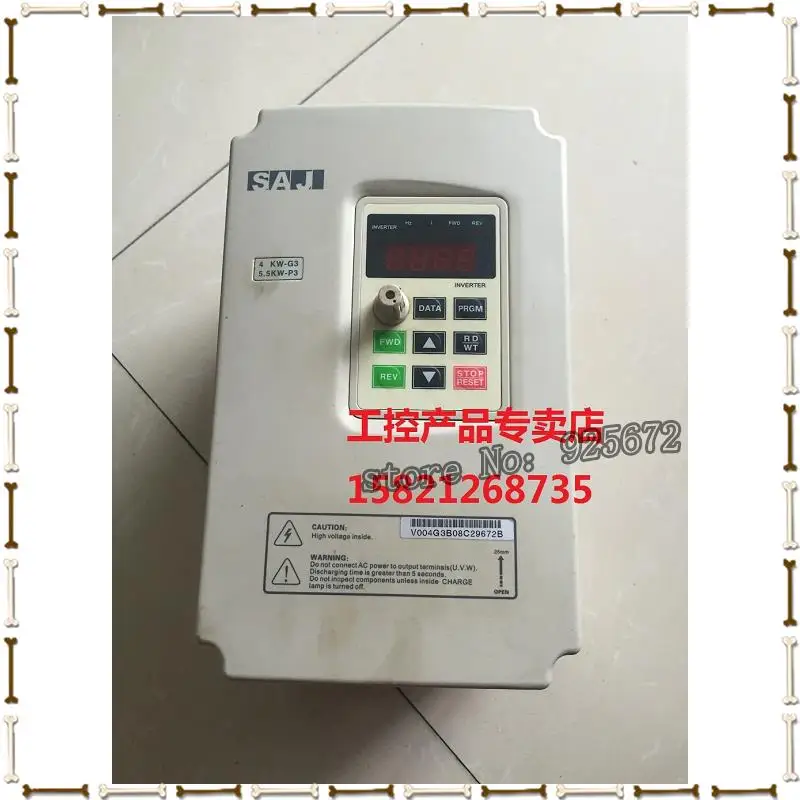 Три кристаллических инвертора SAJ V004G3 / V5R5P3 4 кВт G3 P3 5 380 В был посылка|inverter 380|inverter test