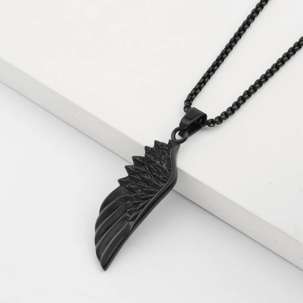 Ожерелье с подвеской в виде крыльев Goofan Hiphop высокое качество модные ювелирные